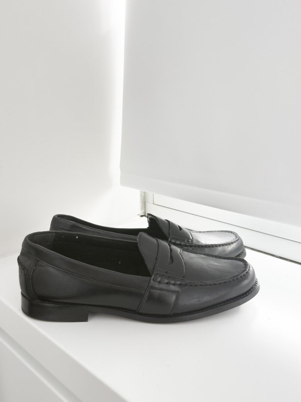 NANN BUSH - Mens - Penny Loafer - Black - 11.5